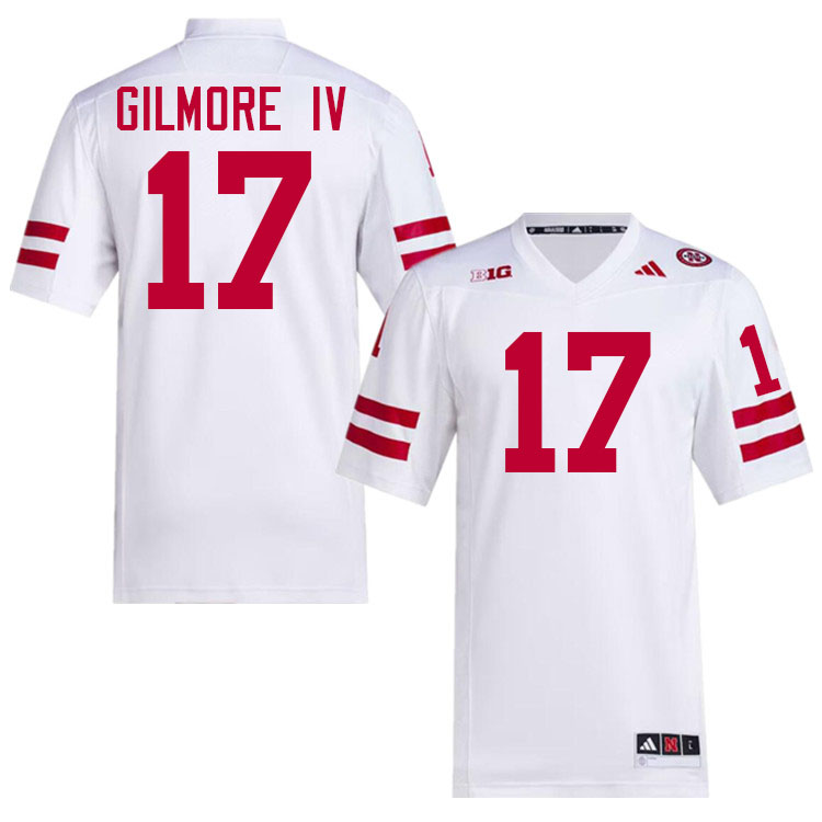 Hardley Gilmore IV Nebraska Jersey,Nebraska Cornhuskers Football Uniforms,Jersey-White